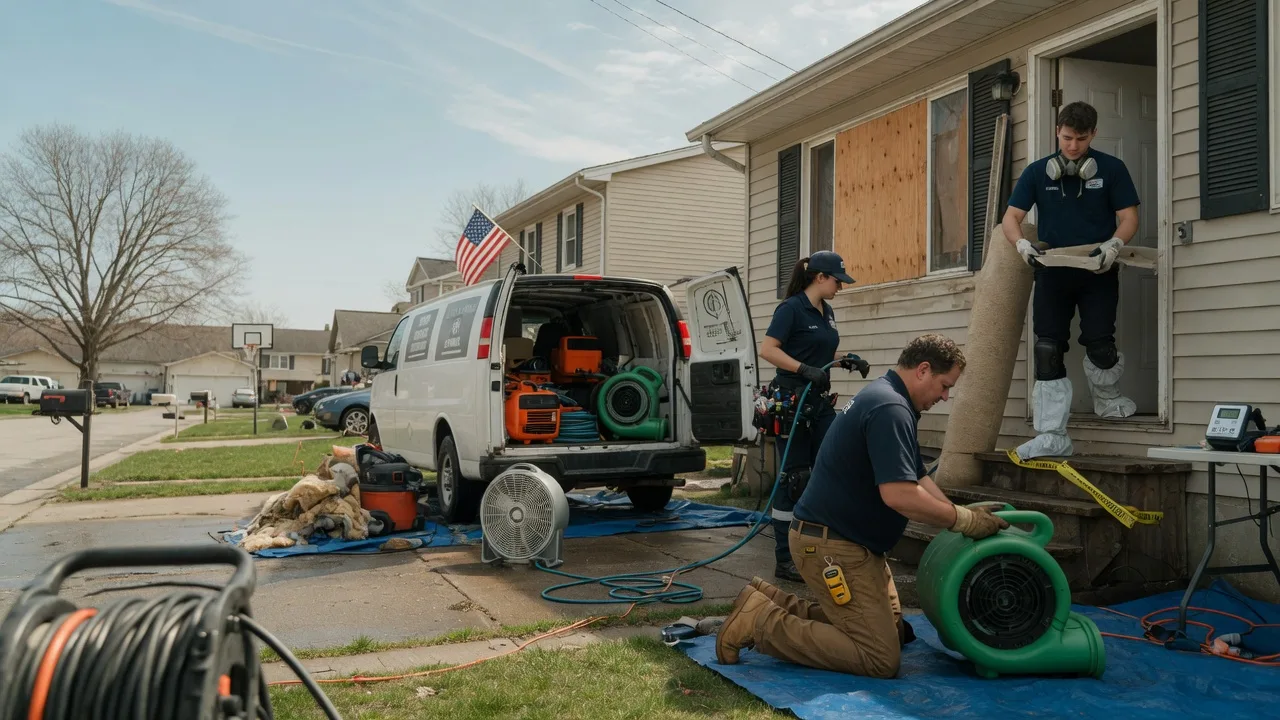 Water Damage Restoration in Allentown, PA near me